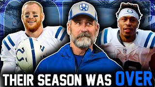 How THE COLTS SAVED Their Season IT WAS OVER [upl. by Veno]