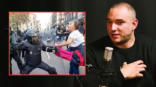 ¿Brutalidad policial o defensa necesaria  Policía Nacional se sincera [upl. by Yelnek727]