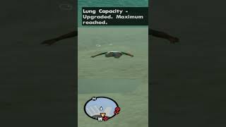 Maximum 😱😲 Lung Capacity Reached ✅ in GTA San Andreas shorts gtasanandreas gtasa lungcapacity [upl. by Helga]