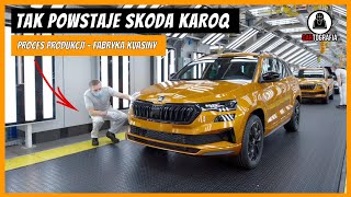 Tak powstaje SKODA KAROQ  PRODUKCJA w fabryce KVASINY  Cartografia [upl. by Byron702]