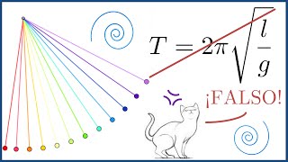 El PÉNDULO SIMPLE NO es como te explicaron  Física y Matemáticas [upl. by Sumahs]