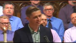 Brandan Robertson Responds to Marriage Equality Ruling at Service at Washington National Cathedral [upl. by Hardej917]