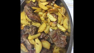 AGNELLO AL FORNO CON PATATE [upl. by Chrystel]