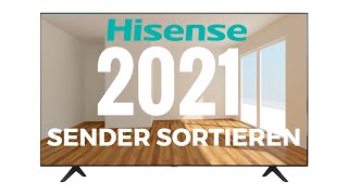 Sender sortieren Hisense TV [upl. by Azer273]