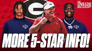 Major UGA Recruiting Update on 5Stars David Sanders amp DJ Pickett  Georgia Football News [upl. by Yann]