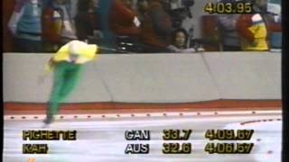 Winter Olympic Games Calgary 1988  5 km Pichette  Kah [upl. by Nessy562]