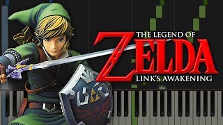 Tal Tal Heights  The Legend of Zelda Links Awakening  Piano Tutorial [upl. by Adnylam]