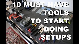 Top 10 tools needed for doing your own Guitar Setups [upl. by Enavi706]