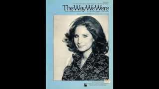 Barbra Streisand  The Way We Were  The Way We Werent rehearsals [upl. by Sabah962]