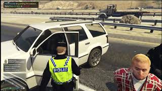 31 Cykel på motorvägen svensk polis LSPDFR Svenska [upl. by Ronen243]