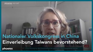 Kristin ShiKupfer zum Beginn der Jahrestagung des Nationalen Volkskongresses in China am 050324 [upl. by Deana]