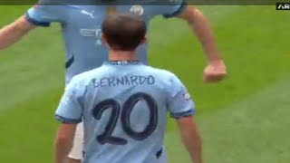 Bernardo Silvas goal vs Manchester United 11 highlights today [upl. by Okubo176]