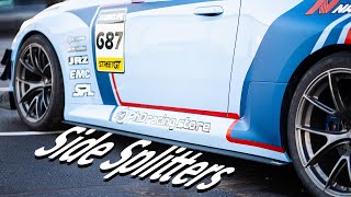 How to install our Side Splitters on your BMW G87 M2 [upl. by Epolenep]