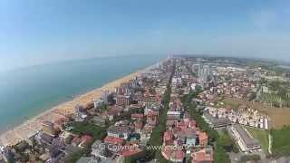 Hotel Janeiro  Jesolo from drone [upl. by Marwin]