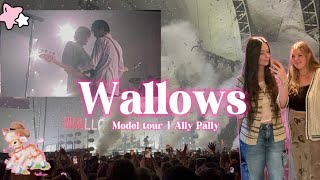 THE WALLOWS MODEL TOUR LIVE IN LONDON ALLY PALLY CONCERT VLOG 🛋️ [upl. by Enihpled]