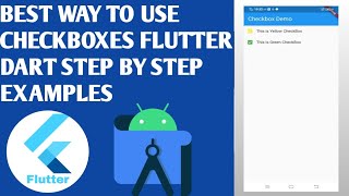 Checkboxes  How to use CheckBox in flutter  CheckBox flutter  Check Box in flutter  7 [upl. by Ahsieyt]