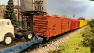 Following a GTW freight train [upl. by Hachmann]