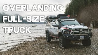 WHAT NOT TO DO FullSize Ram Truck Overland Setup InDepth Walkaround [upl. by Hannavas]