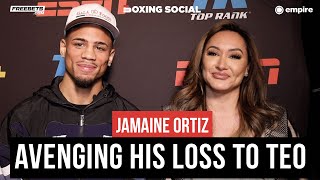 Jamaine Ortiz on Lessons He Learned In Lomachenko Fight and How It Prepares Him for Teofimo Lopez [upl. by Danae]