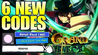 NEW CODES ALL WORKING CODES IN GRAND PIECE ONLINE 2024 JUNE ROBLOX GPO CODES [upl. by Weksler]