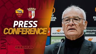 🟨 LIVE 🟥 LA CONFERENZA STAMPA DI CLAUDIO RANIERI E ALEXIS SAELEMAEKERS IN VISTA DI ROMABRAGA [upl. by Ogirdor]