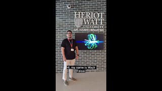 Lets Walkthrough HeriotWatt University Dubai  Study in Dubai [upl. by Ys]