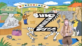 Zz Zig Zag Zebra  Miss Ana in Letterland  Episode 26 [upl. by Yantruoc]