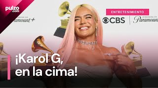 Karol G ganó su primer Grammy Anglo  Pulzo [upl. by Ethbinium616]