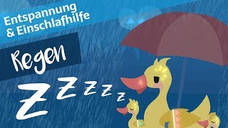 60 Min Regengeräusche zum Einschlafen  Einschlafhilfe für Babys Kinder amp Erwachsene  MoupMoup [upl. by Tilla957]