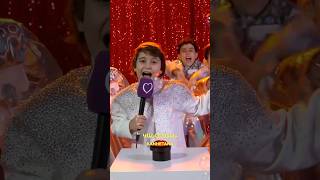 When your Cosmic Friend suggests karaoke 🥳 Leo sings us his song for Armenia 🇦🇲 JESC2024 [upl. by Rimat]