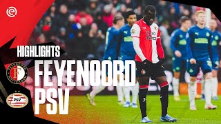 Highlights Feyenoord  PSV  Eredivisie 20232024 [upl. by Aicirtam]