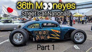 36th Mooneyes Street Car Nationals Tokyo Part 1 [upl. by Acinom]