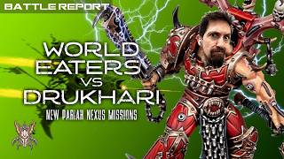 What would Angron DO Drukhari vs World Eaters 40k Battle Report  Skaredcast [upl. by Ativad]