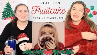 ALBUM REACTION Fruitcake Sabrina Carpenter [upl. by Idola]