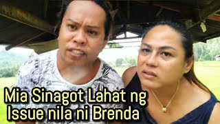 Mia sinagot lahat mga essue nila ni brenda😱😱😱 [upl. by Niboc]