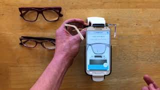 How to Measure Glasses with EyeNetras Lensometer [upl. by Arteid299]