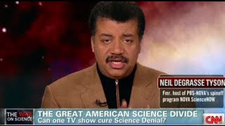 Neil deGrasse Tyson Attacks CNN for Giving Equal Time to Science Deniers [upl. by Naid]