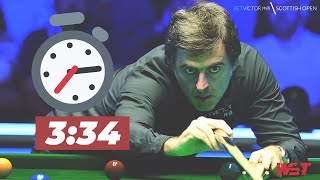 Ronnie OSullivans 334 Century  2022 BetVictor Scottish Open [upl. by Ainna178]