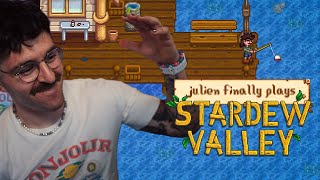 julien finally plays Stardew Valley  pt 1 [upl. by Elden]