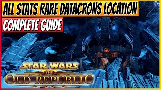 ★SWTOR 10 All Stats Rare Datacron Locations  Tutorial  Tips amp Tricks 11 [upl. by Enelad252]