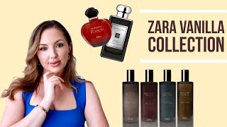 NEW ZARA VANILLA PERFUME COLLECTION Are these dupes of other popular fragrances [upl. by Ky]