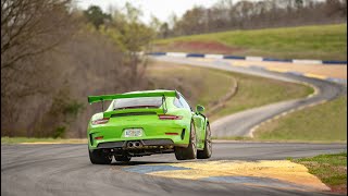 Onboard video of the 911 GT3 RS at the Michelin Raceway Road Atlanta [upl. by Datha]