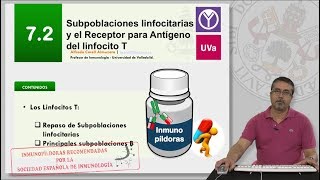 72 SUBPOBLACIONES LINFOCITARIAS Y EL RECEPTOR PARA ANTÍGENO DEL LINFOCITO T [upl. by Crandall]