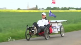 Le tour de lEurope à bord dun vélo couché Vendée [upl. by Ainel874]