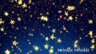 Twinkle Twinkle Little Star Song Lyrics Nursery Rhyme Full Version Twinkle Twinkle [upl. by Critta511]