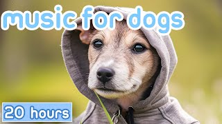 NO ADS Music for Dogs FastActing Dog Relaxation Therapy Sounds [upl. by Otis687]