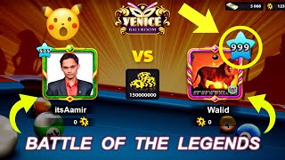 I ACCIDENTLY MATCHED AGAINST 999 LEVEL WALID IN 8 BALL POOL AND THEN😳 [upl. by Odraccir]