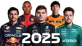 All The Possible 2025 F1 Driver Transfers [upl. by Llenel]