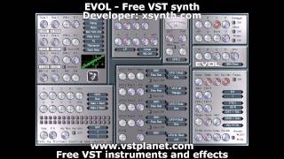 EVOL  Free VST synth  vstplanetcom [upl. by Botsford375]