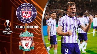 Toulouse vs Liverpool  Extended Highlights  UEL Group Stage MD 4  CBS Sports Golazo [upl. by Felicdad]